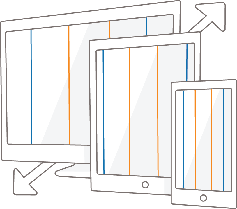 responsive web design logo