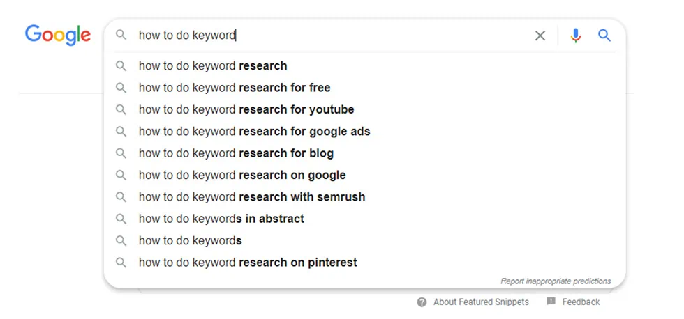 example of conversational search phrases