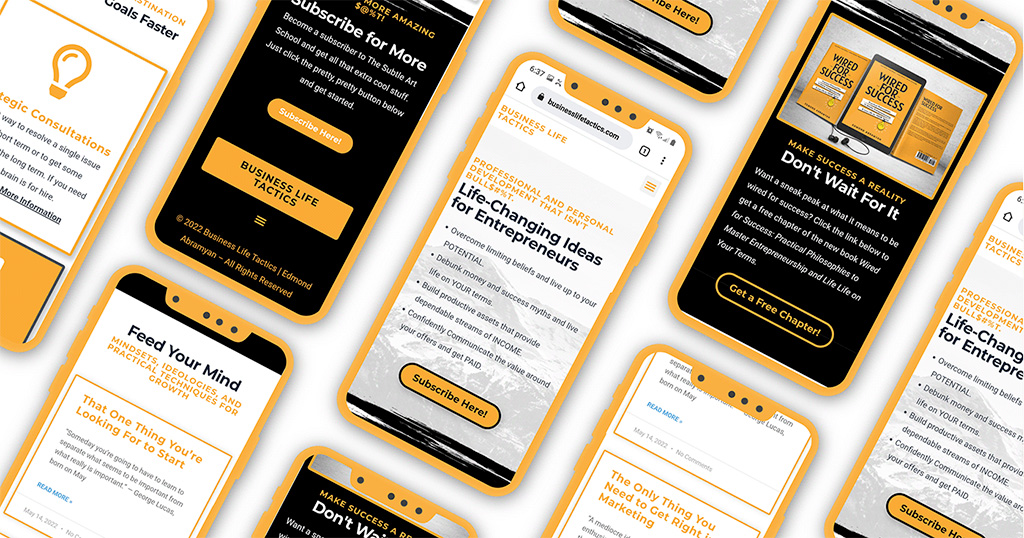 visual mockup design