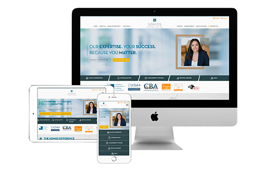 SOMOS Immigration Law Web Design