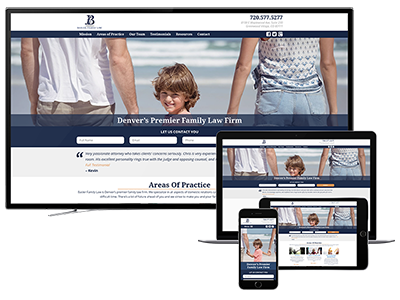 multi device website mockup