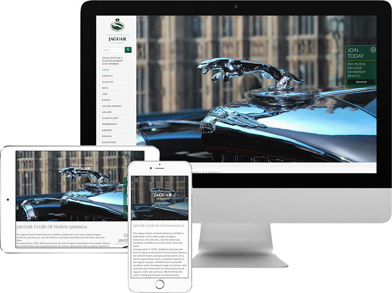custom web design mockup