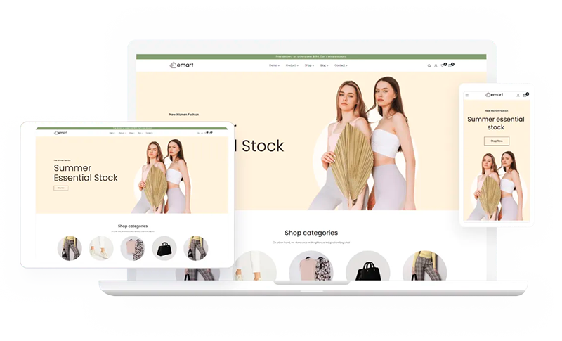 responsive web design example