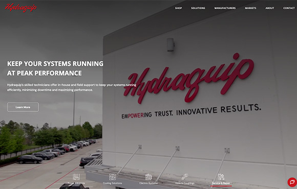 Hydraquip Website Redesign